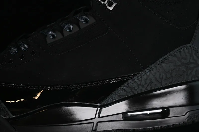 All categories Air Jordan Jordan series basketball shoes Air Jordan 3 GX foreign trade version Air Jordan 3 Retro AJ3 Joe 3 midnight black retro basketball shoes CT8532-001